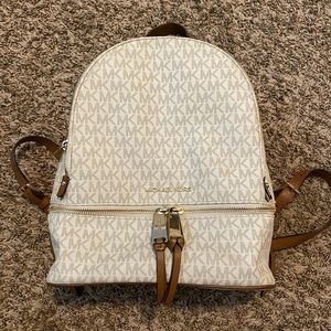 Michael Kors Logo Medium Sized Backpack